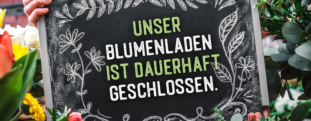 Hoffmeister Blumenladen dauerhaft geschlossen